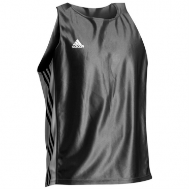 Adidas T-shirt Amateur Boxing Tank Zwart/Wit